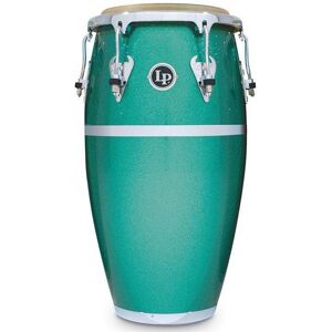 Latin Percussion LP Matador Fiberglass 11 3/4 Conga Green Glitter Latin Percussion LP Matador Fiberglass 11 3/4 Conga Green Glitter