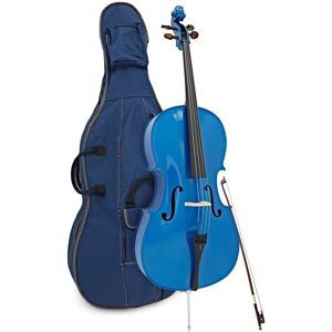 Stentor Harlequin Cello Outfit Blue 3/4 Stentor Harlequin Cello Outfit Blue 3/4