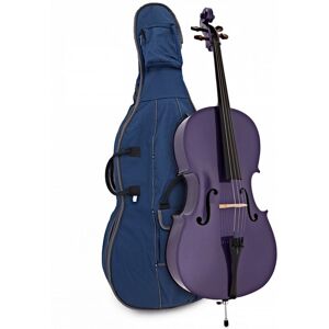 Stentor Harlequin Cello Outfit Purple 1/2 Stentor Harlequin Cello Outfit Purple 1/2