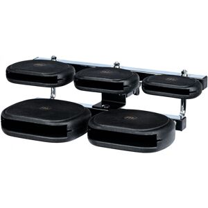 Meinl Synthetic Temple Block Set 5-Piece Set Black Meinl Synthetic Temple Block Set 5-Piece Set Black