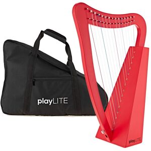 playLITE 15 String Harp by Gear4music Red playLITE 15 String Harp by Gear4music Red