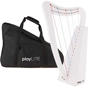 playLITE 15 String Harp by Gear4music White playLITE 15 String Harp by Gear4music White