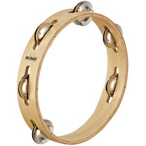 Nino by Meinl 8 Wood Tambourine 1 Row Nino by Meinl 8 Wood Tambourine 1 Row