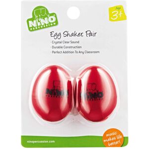 Nino by Meinl NINO540R-2 Percussion Plastic Egg Shaker Pair Red Nino by Meinl NINO540R-2 Percussion Plastic Egg Shaker Pair Red