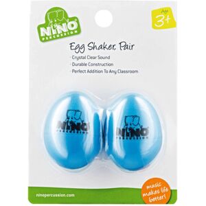 Nino by Meinl NINO540SB-2 Plastic Egg Shaker Pair Sky Blue Nino by Meinl NINO540SB-2 Plastic Egg Shaker Pair Sky Blue