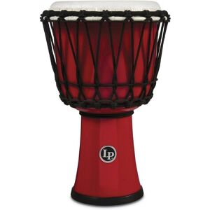 Latin Percussion LP Djembe World 7-inch Rope Tuned Circle Red Latin Percussion LP Djembe World 7-inch Rope Tuned Circle Red