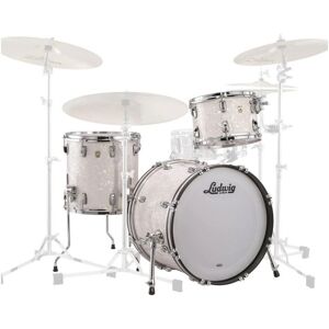 Ludwig Classic Maple 20 3pc Downbeat Vintage White Marine Pearl Ludwig Classic Maple 20 3pc Downbeat Vintage White Marine Pearl