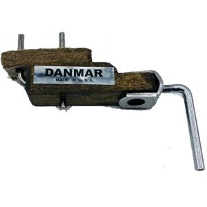 Danmar Wood Block Holder Mounts On Rods To 3/8in Danmar Wood Block Holder Mounts On Rods To 3/8in