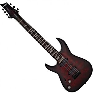 Schecter Omen Elite-7 Left Handed 7 String Black Cherry Burst Schecter Omen Elite-7 Left Handed 7 String Black Cherry Burst