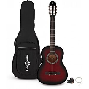3/4 Classical Guitar Pack Redburst by Gear4music 3/4 Classical Guitar Pack Redburst by Gear4music