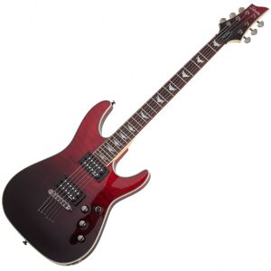 Schecter Omen Extreme-6 Black Red Fade Schecter Omen Extreme-6 Black Red Fade