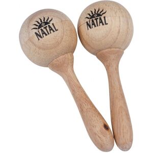 Natal Wood Maracas Mini Pair Natal Wood Maracas Mini Pair