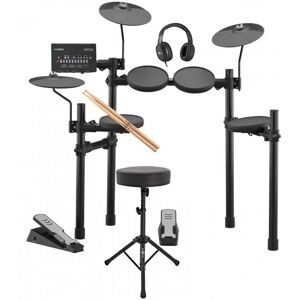 Yamaha DTX402K Electronic Drum Kit with Headphones Stool + Sticks Yamaha DTX402K Electronic Drum Kit with Headphones Stool + Sticks