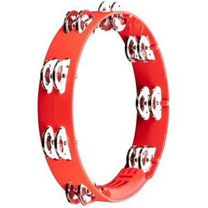 Meinl Headliner 10" Tour Tambourine Dual Row Steel Jingles Red Meinl Headliner 10" Tour Tambourine Dual Row Steel Jingles Red
