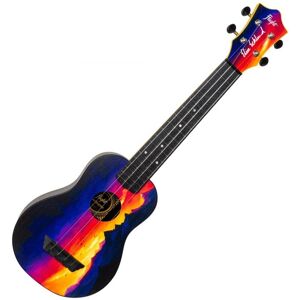 Flight TUSL Elise Ecklund Travel Long Neck Soprano Ukulele Sunset Flight TUSL Elise Ecklund Travel Long Neck Soprano Ukulele Sunset