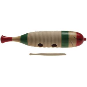 Stagg Small Fish Shaped Guiro With Scraper Stagg Small Fish Shaped Guiro With Scraper