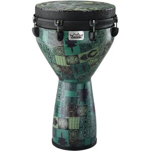 Remo 14 Djembe Kintekloth Green Remo 14 Djembe Kintekloth Green