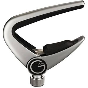G7th The Capo Company G7th Newport Low Profile Acoustic Capo Silver G7th The Capo Company G7th Newport Low Profile Acoustic Capo Silver
