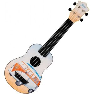 Flight TUS-25 Travel Soprano Ukulele Campervan Flight TUS-25 Travel Soprano Ukulele Campervan