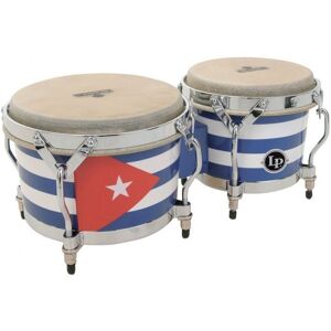 Latin Percussion LP Bongo Matador Wood Cuban Flag Latin Percussion LP Bongo Matador Wood Cuban Flag