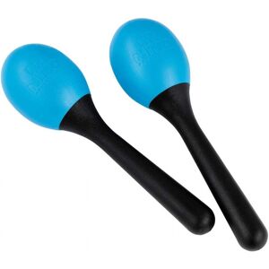 Nino by Meinl 6" Egg Maracas Pair Sky Blue Nino by Meinl 6" Egg Maracas Pair Sky Blue