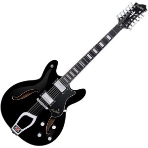 Hagstrom Viking Deluxe 12-String Gloss Black Hagstrom Viking Deluxe 12-String Gloss Black