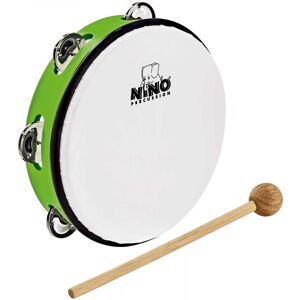 Nino by Meinl 8" ABS Tambourine Grass Green Nino by Meinl 8" ABS Tambourine Grass Green