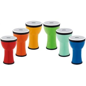 Nino by Meinl Classroom Djembe Group Rhythm Set 6 Pieces Nino by Meinl Classroom Djembe Group Rhythm Set 6 Pieces