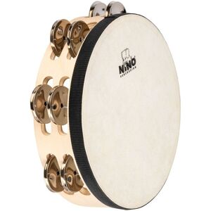Nino by Meinl 8" Headed Wood Tambourine 2 rows Nino by Meinl 8" Headed Wood Tambourine 2 rows