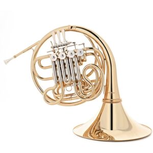 Student Double French Horn with Detachable Bell by Gear4music Student Double French Horn with Detachable Bell by Gear4music