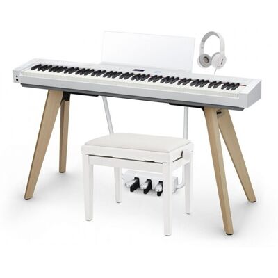 Casio PX S7000 Digital Piano Package White Casio PX S7000 Digital Piano Package White