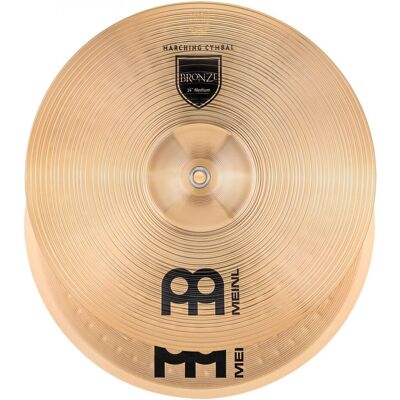 Meinl Marching 14" Bronze Student Range Cymbal Pair Meinl Marching 14" Bronze Student Range Cymbal Pair