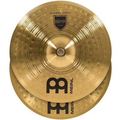 Meinl Marching 13" Brass Student Cymbal Pair includes BR3 Straps Meinl Marching 13" Brass Student Cymbal Pair includes BR3 Straps