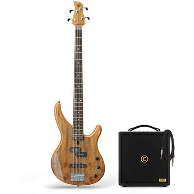 Yamaha TRBX174EW Mango Wood Bass Natural & Eden Orbiter 8 Combo Amp Yamaha TRBX174EW Mango Wood Bass Natural & Eden Orbiter 8 Combo Amp