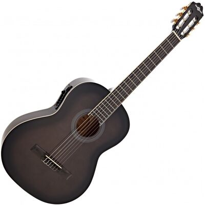 Deluxe Electro Classical Guitar by Gear4music Trans Black Burst Deluxe Electro Classical Guitar by Gear4music Trans Black Burst