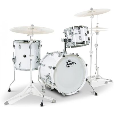 Gretsch Renown Maple 18 3pc Shell Pack Piano White Gretsch Renown Maple 18 3pc Shell Pack Piano White