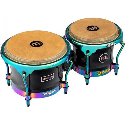 Meinl Percussion Marathon Spectrum Series Bongo 7" Macho & 8 1/2" Hembra Phantom Black Meinl Percussion Marathon Spectrum Series Bongo 7" Macho & 8 1/2" Hembra Phantom Black