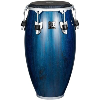 Meinl Percussion Artist Series William Kachiro Conga 11 3/4" Remo Calfskin Heads Blue Wave Meinl Percussion Artist Series William Kachiro Conga 11 3/4" Remo Calfskin Heads Blue Wave