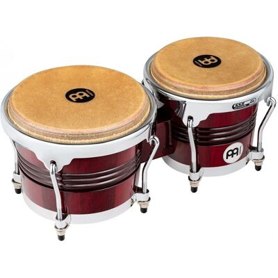 Meinl Percussion Marathon Exclusive Serie Bongo 6 3/4" Macho & 8" Hembra Wine Red Meinl Percussion Marathon Exclusive Serie Bongo 6 3/4" Macho & 8" Hembra Wine Red