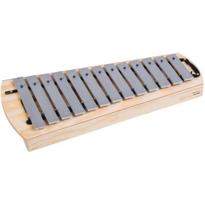 Studio 49 Series 1000 Aluminium 16 Note Diatonic Soprano Metallophone With Mallets Studio 49 Series 1000 Aluminium 16 Note Diatonic Soprano Metallophone With Mallets
