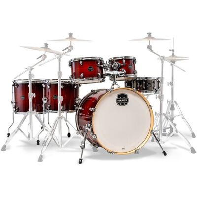 Mapex Armory 22 LA Fusion 6pc Shell Pack Red Onyx Burst Mapex Armory 22 LA Fusion 6pc Shell Pack Red Onyx Burst
