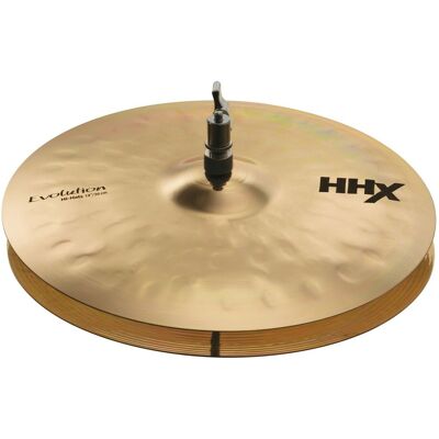 Sabian HHX 14 Evolution Hi-Hat Cymbals Brilliant Finish Sabian HHX 14 Evolution Hi-Hat Cymbals Brilliant Finish