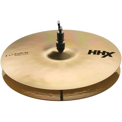 Sabian HHX 13 Evolution Hi-Hat Cymbals Brilliant Finish Sabian HHX 13 Evolution Hi-Hat Cymbals Brilliant Finish