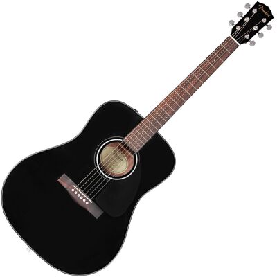 Fender CD-60 Dreadnought V3 DS Black with Case Fender CD-60 Dreadnought V3 DS Black with Case
