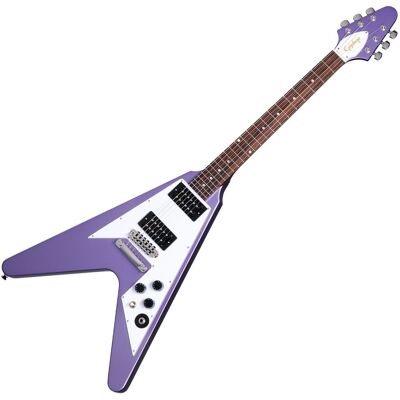 Epiphone Kirk Hammett 1979 Flying V Purple Metallic Epiphone Kirk Hammett 1979 Flying V Purple Metallic