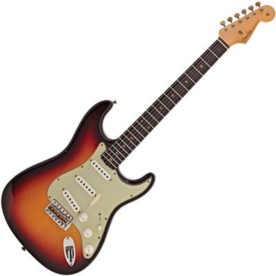Fender Custom Shop 60 Stratocaster Journeyman Relic Aged Chocolate 3 Colour Sunburst #R135693 Fender Custom Shop 60 Stratocaster Journeyman Relic Aged Chocolate 3 Colour Sunburst #R135693