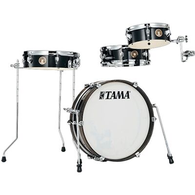 TAMA Club-JAM Pancake 18" 4pc Shell Pack Hairline Black TAMA Club-JAM Pancake 18" 4pc Shell Pack Hairline Black