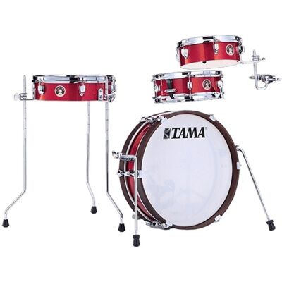 TAMA Club-JAM Pancake 18" 4pc Shell Pack Burnt Red Mist TAMA Club-JAM Pancake 18" 4pc Shell Pack Burnt Red Mist