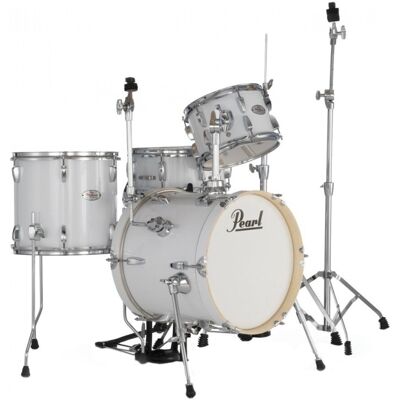 Pearl Midtown 4pc Compact Set incl. Hardware Pure White Pearl Midtown 4pc Compact Set incl. Hardware Pure White