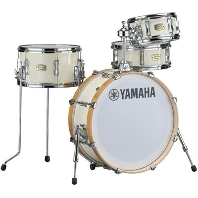 Yamaha Stage Custom Hip 20" 4pc Shell Pack Classic White Yamaha Stage Custom Hip 20" 4pc Shell Pack Classic White